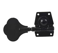 Wresetly 4 Pezzi Chitarra Tuning Caviglia Basso Elettrico Caviglia Chitarra Open Tuning Caviglia Macchina Testine per Jazz Basso Chitarra Nero