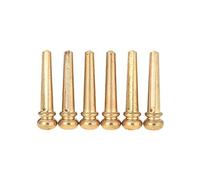 Wresetly 6 Pezzi in Folk Chitarra Acustica Ponte Ponte Pin Nail Metal