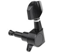 Wresetly 6 Pezzi Nero Sealed elettrico a punto pioli Sintonizzatore Macchina 3L / acustico chitarra