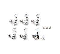 Wresetly 6L Tuning Keys Macchine Heads Accordatori a Corde per Chitarra Elettrica Parti di Chitarra Acustica