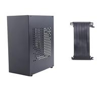 Wresetly A07 ITX Cassa Del Computer Telaio HTPC Caso Host USB3.0 ITX con Di Estensione Scheda Grafica (A)