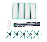 Wresetly Accessori rotonda filtro spazzole laterali pezzi di ricambio per robot aspirapolvere Kobold VR200