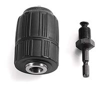 Wresetly Adattatore per Mandrino Trapano Mandrino Autoserrante da 1/2 Pollice per Attacco Rapido per Avvitatore un Impatto