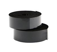 Wresetly Aderente a maniglia per manubrio di bicicletta con due tappi di fissaggio di colore: nero