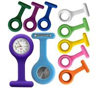 Wresetly Alta Qualite Silicone Infermieri Infermiere Orologio in 10 Colori Batteria Gratuita, colore casuale