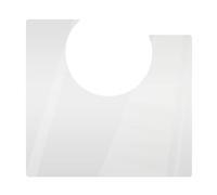 Wresetly Battipenna trasparente per chitarra acustica folk, antigraffio, piastra di protezione classica per parti di chitarra flamenco