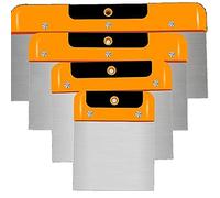 Wresetly Coltello da mastice in acciaio strumento di pittura pala per riempimento spatola per carta da parati raschietto per mastice decorazione da parete