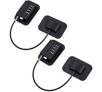 Wresetly Confezione da 2 serrature per rifrigorifero a combinazione codificata,Serratura a riflettore per bambini sicuri,Serrature per finestre per di sicurezza per bambini, serratura per