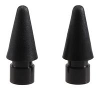 Wresetly Confezione di 2 punte di ricambio per punte per penna 1° e 2Nd generazione (nero)