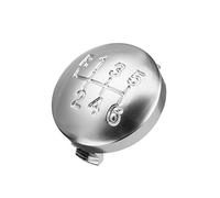 Wresetly Coperchio del Coperchio del Pomello del Leva del Velocità Opaco 6 Velocità Coperchio della Cassa della Leva del Velocità Adatto per 159 Brera Spider 2005-2011 55344557