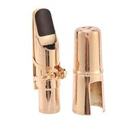 Wresetly Golden Alto Sax Bocca Sassofono StüCk con Musica e Legatura Strumenti Musicali