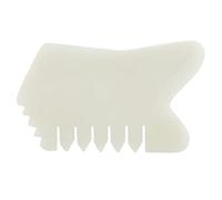 Wresetly Jade Guasha Comb, Spa Agopuntura Stimolazione Punti Braccio Cura dei Piedi