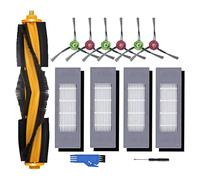 Wresetly Kit di accessori di ricambio adatto per Vac/Vac Max/Vac Station Robot Aspirapolvere, principale filtro spazzole laterali