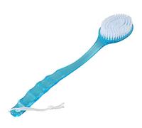 Wresetly Massaggiatore con manico lungo del corpo Doccia posteriore Scrubber Massager Helper Blu