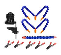 Wresetly Morsetto da tavolo con 5 bracci flessibili, supporto per saldatore PCB, strumenti di riparazione morsa mano (5 artigli)