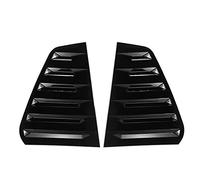 Wresetly Parafitte laterali posteriori auto, per Golf 7 R 7 7.5 2013-2020 Style Blinds Vent Scoop Cover Nero
