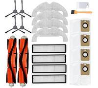 Wresetly Per BOT Z10 Pro L10 Plus Aspirapolvere Principale Laterale Filtro Mop Panno Sacchetto di Polvere Accessori Ricambio