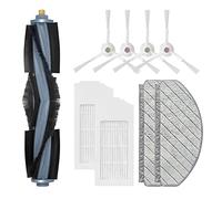 Wresetly per T10 Plus Robot Aspirapolvere Parti di Ricambio Principale Laterale Filtro Hepa Panno Mop