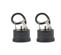 Wresetly Pezzo di Ricambio Compressore Protettore di Sovraccarico Termico RiFrigeratore di 2 Pezzi 1/5HP-150W per Mini Riflettore, Centro del Vino