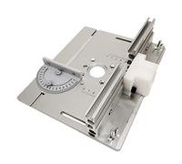 Wresetly Piastra di fresatura superiore per legno, per tavoli, seghe da tavolo, multifunzione, trimmer gravier