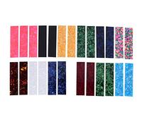 Wresetly Plettro per chitarra fai da te colpire bläTter musicista celluloide chitarra plettro strisce tre spessori di 0,46/0,71/0,96 cm colore casuale