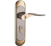 Wresetly Porta domestica interna per casa con serratura SchlüSsel Set lega