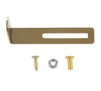 Wresetly Protezione per Chitarra Elettrica Supporto a L Staffa di Fissaggio con e