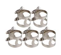 Wresetly Punta di Clarinetto in Metallo con Regolazione a Doppia Vite per Sassofono di Mezzo Gamma