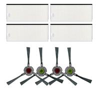 Wresetly Ricambio Laterale Filtro HEPA per U2 DGN22 Robot Aspirapolvere Accessori Parti