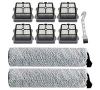 Wresetly Rullo di e Filtro Aspirapolvere per IFLOOR, IFLOOR3, Floor One S3 Pezzi di Aspirapolvere A Secco e Bagnato per Pavimenti in Legno Franc