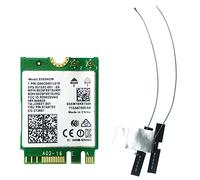 Wresetly Scheda di rete wireless M.2 Wifi Card AC8265 con l'antenna flessibile della generazione IPEX4 per Nano