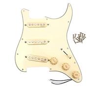 Wresetly Schrauben Pickguard Pre-Cablato Pick-Up SSS Pre-Cablato Pick-Up Alnico V Pickup Pickup 60S per Chitarra
