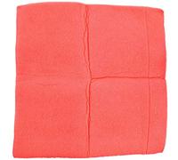 Wresetly Spugna insonorizzata, 25 x 25 x 5 cm, pannello in schiuma acustica, per lo studio di assorbimento del suono, decorazione artistica per camera da letto, , soggiorno, TV (rosso)