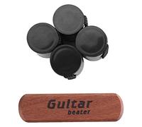 Wresetly Strumento a percussione a mano Finger Sand Shakers ritmo Battitore Tavola di accompagnamento percussioni strumenti musicali per chitarra Ukulele Cajon Drum, A