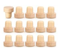 Wresetly Tappi di sughero a forma di T per tappo di vino tappo di vino riutilizzabile tappi di vino in legno e gomma tappi di vino