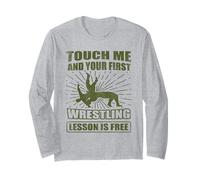 Wrestler Touch Me Prima Lezione di Wrestling Wrestling Gratis Maglia a Manica