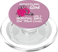 Wrestler Wrestling Girl come una ragazza normale ma molto più figa PopSockets PopGrip per MagSafe