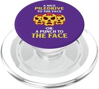Wrestling Spostare Un Bel Piledrive Per Il Viso Divertente Wrestler PopSockets PopGrip per MagSafe