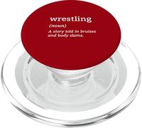 Wrestling Una Storia Raccontata In Lividi E Corpo Sbatte Lottatori PopSockets PopGrip per MagSafe