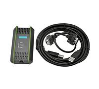 WRETKEON Cavo di programmazione PLC per Siemens S7 200/300/400-6ES7 972-0CB20-0XA0 USB MP/DP/PPI cavo adattatore USB a PPI MPI 840D CNC, TP170/177/270, OP25/35/77, MP177/27 0/277 B