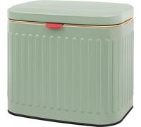 WREWING Pattumiera da cucina sospesa con secchio interno staccabile, compatta da 4 l, per avanzi di cibo, ideale per armadio, bagno, ufficio e campeggio (verde)