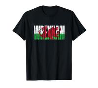 Wrexham Bandiera Galles Drago Ragazzi Ragazze Donne Uomini Maglietta