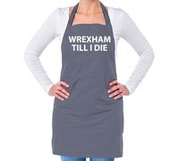 Wrexham fino A I Die - Unisex Adulti Grembiule - Dragoni Calcio Love Ventola