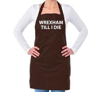 Wrexham fino A I Die - Unisex Adulti Grembiule - Dragoni Calcio Love Ventola