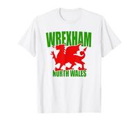Wrexham Galles Galles Bandiera Drago Bambini Ragazzi Ragazze Donne Uomini Maglietta