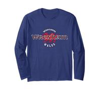 Wrexham Galles Vintage Galles Maglia a Manica