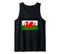 Wrexham Town Galles Bandiera Galles Drago gallese Canotta