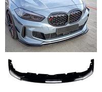 WRHOME per BMW 1 Series F40 M Sport 118i 120i 120d 128ti M135i 2020+ Auto Frontali Paraurti Spoiler,Auto Spoiler Splitter Spoiler Labbro Body Kit Accessori,A-Glossy Black