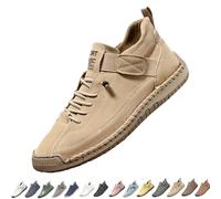 Wright And Mason Women Shoes, Emiline Comfortable Orthopedic Sneaker, Handmade Leather, Arch Support, for Walking/Hiking (Camel,45)