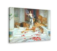 Wright Barker Circe Nyph Goddess Of Magic Witch Enchantress Turn Men Into Animals Canvas Wall Art Poster per casa, scuola ufficio cornice decorativa 30,5 x 2,5 cm